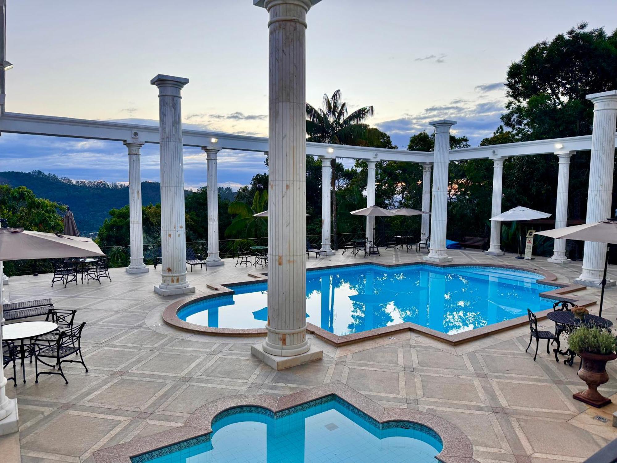 Aroso Paco Hotel Pedra Azul  Εξωτερικό φωτογραφία The swimming pool at the hotel